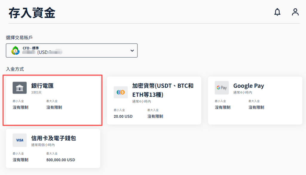 ThinkMarkets（智匯）銀行電匯入金步驟-03
