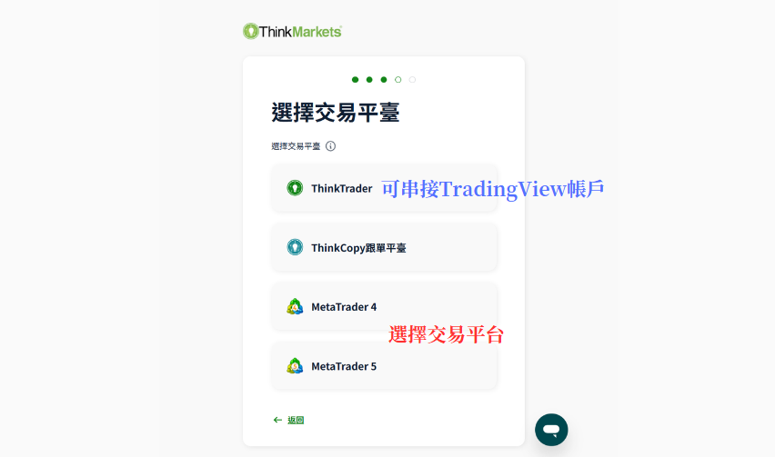 ThinkMarkets(智匯)交易平台選擇