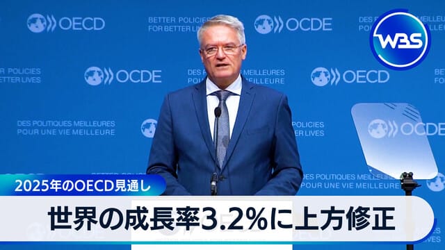 世界經濟成長率上調至3.2％　經合組織2025年展望