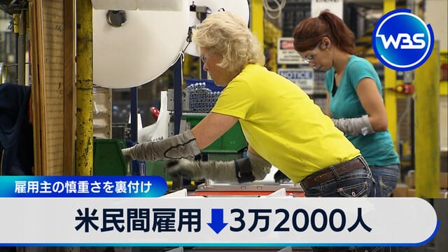 美國民間就業減少3萬2000人，反映雇主謹慎態度