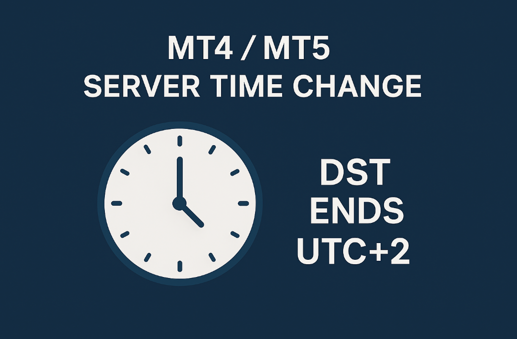 MT4/5伺服器時間更改通知（美國夏令時間結束）