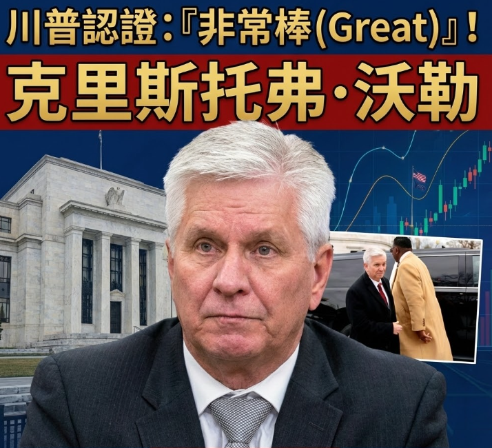 川普大讚「非常棒」的克里斯托弗·沃勒(Christopher J. Waller)是何許人也？