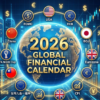 2026年完整全球財經行事曆。