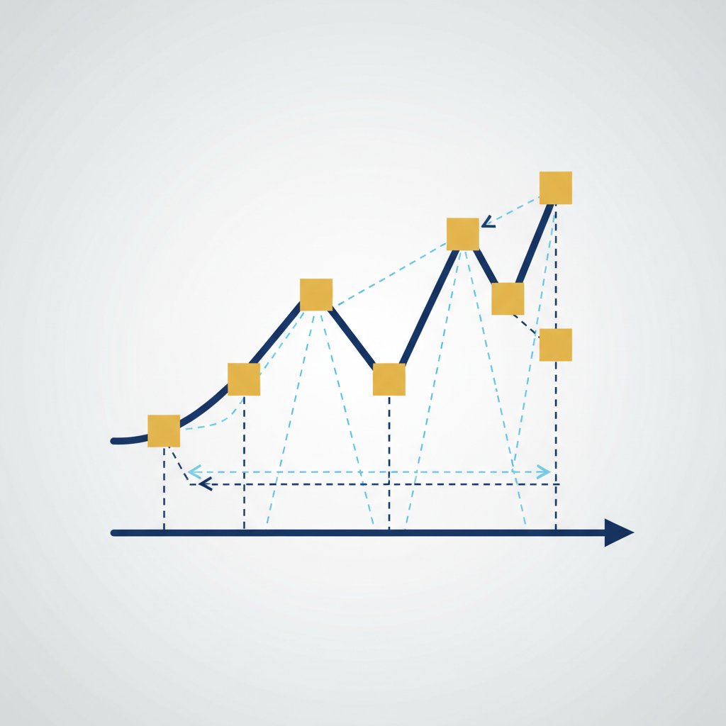 定期定額（Dollar Cost Averaging）解説図