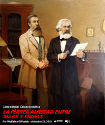 弗里德里希·恩格斯與卡爾·馬克思