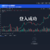 ThinkTrader模擬帳戶登入後的主畫面，右上角顯示模擬字樣，左側為市場觀察清單
